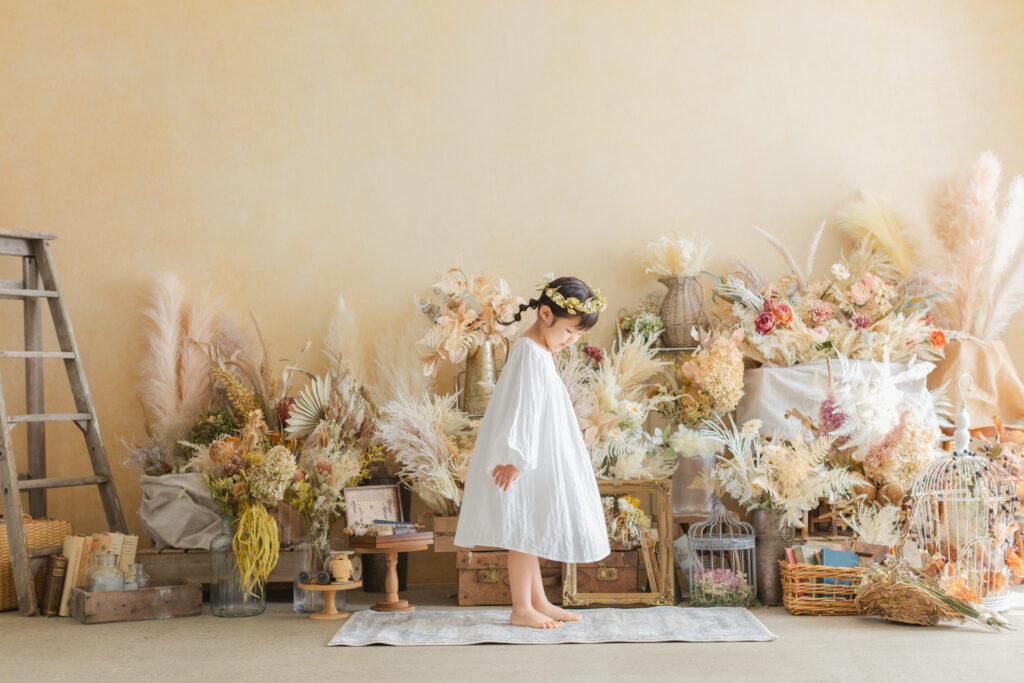 子供写真館の花と星フォトスタジオ