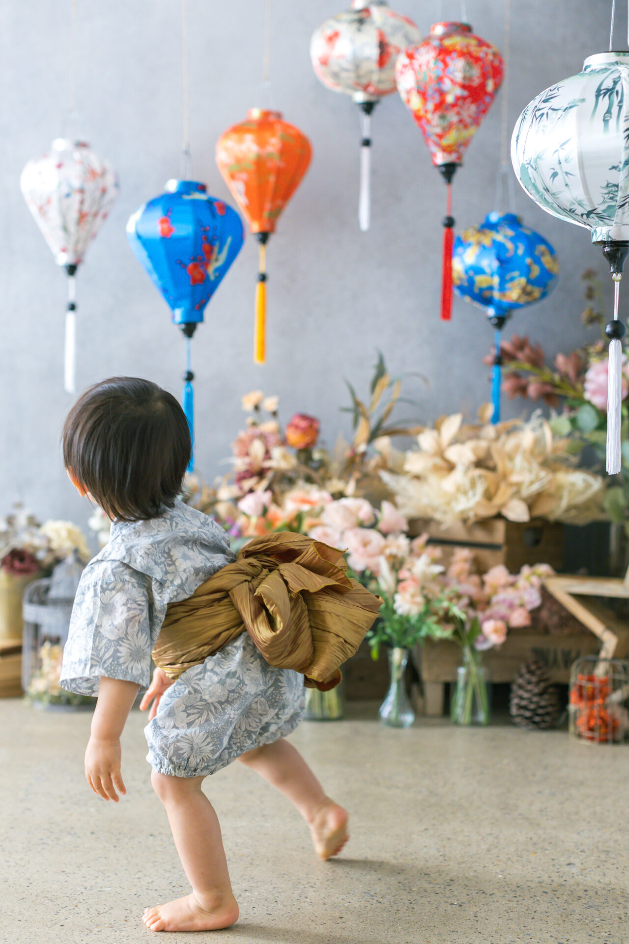 墨田区のこども写真館・花と星フォトスタジオでは隅田川花火大会の日に浴衣撮影会を開催します